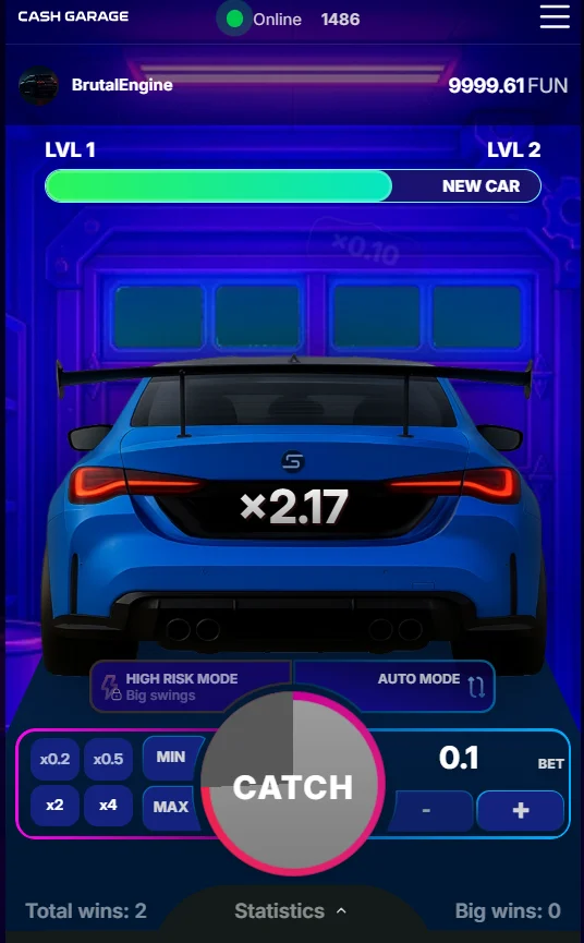 Cash Garage online