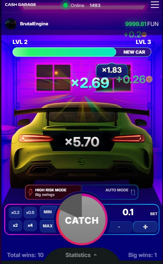 Cash Garage speldemo